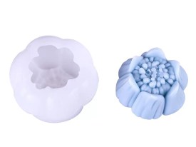 Molde silicona flor loto sencilla